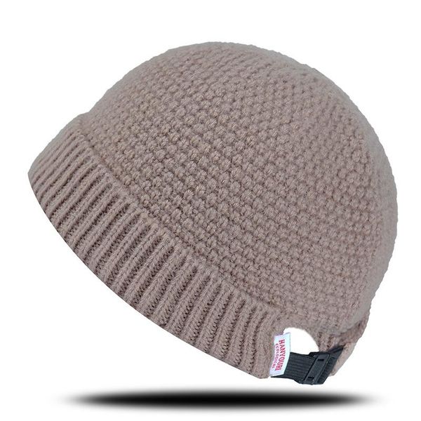 

hats, scarves & gloves sets knitted hat female autumn and winter korean ins skin woolen tide brand street cold male cap keep warm 18, Blue;gray