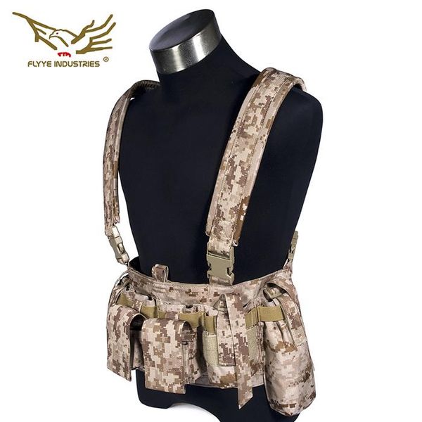 

hunting jackets flyye fy-vt-c008 lbt m4 tactical chest vest 1000d waterproof nylon adjustable molle combat army vests, Camo;black