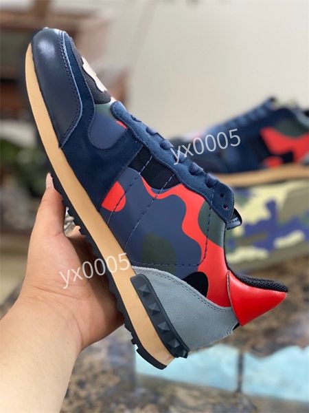 

valentin 2021 boots designer luxury sneakers men women shoes casual party velvet thick bottom mixed mesh fiber a size38-46, Black