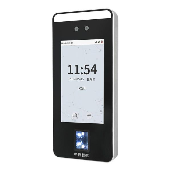 

xface600 face fingerprint identification time & attendance and access control terminal 5" tf color screen recognition facial system