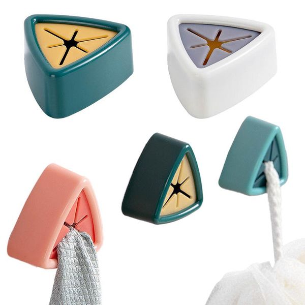 

hooks & rails non-perforated bathroom towel rack kitchen rag plug dish cloth storage hook household supplies