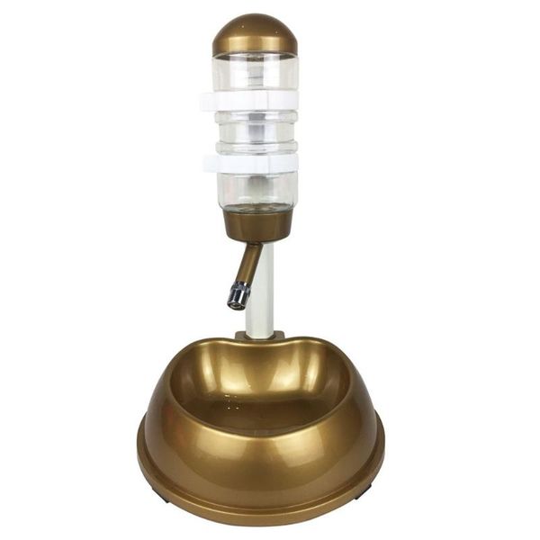 

pet automatic fountain 350ml water dispenser bottle drinker cats dogs hanging plastic feeder dog bowls & feeders