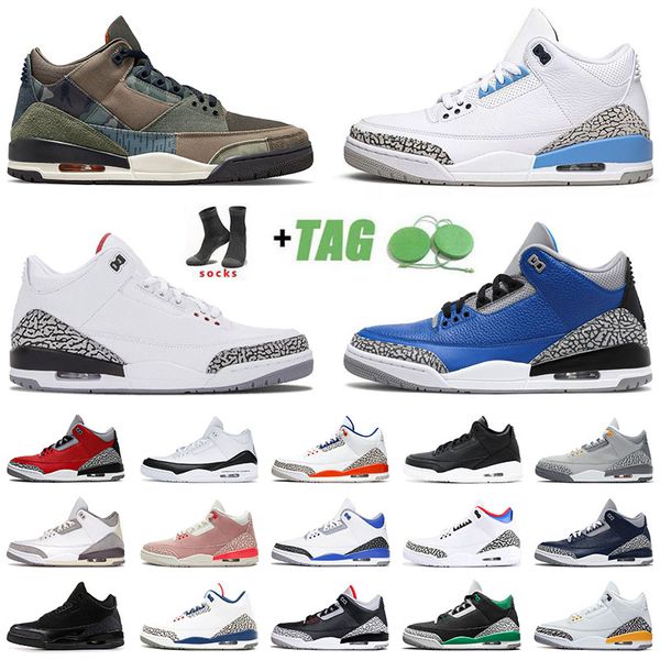 

2022 new arrival jumpman mens womens basketball shoes patchwork unc georgetown black cat ture blue white cement black infrared trainers spor