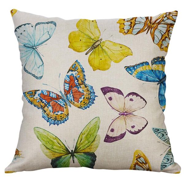 

cushion/decorative pillow case decorative butterfly pattern cushion cover square pillowcase home sofa decoration 40cm* 40cm cases decor