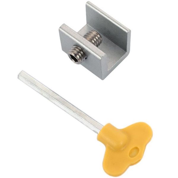 

bath accessory set household improvement hardware window security key lock sliding doors windows restrictor child safety anti-theft door sto