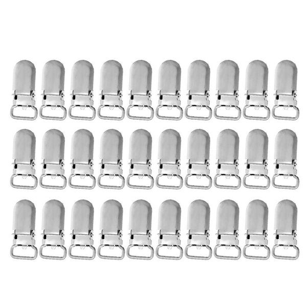 

pacifiers# 30pcs metal pacifier clips for baby cute infant soother clasps funny accessories