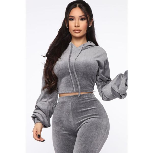 

two piece dress women tracksuit spring autumn 2 outfits for european style, White