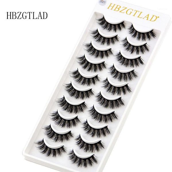 

pairs 100% real mink eyelashes 3d natural false lashes soft eyelash extension makeup kit cilios1