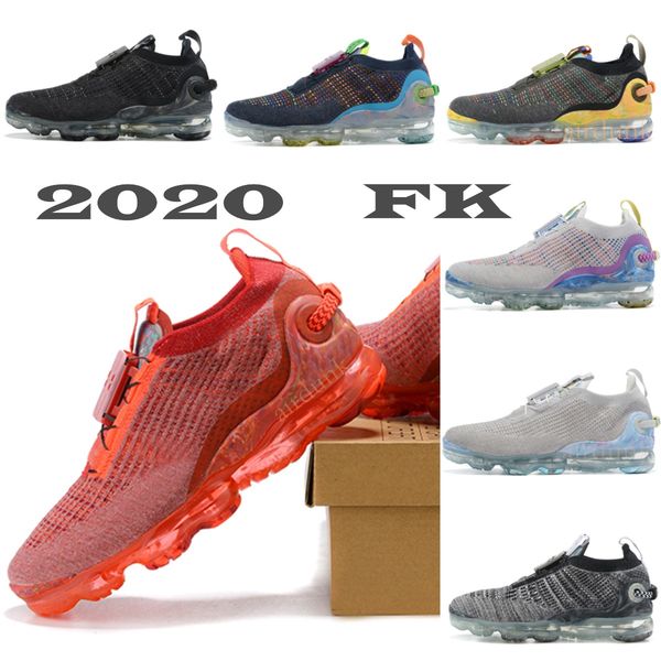 

fk-2020 running shoes men women fly2.0 ii knit fk 2.0 triple black cny orca evolution of icons multi-color trainers wolf grey oreo summit wh