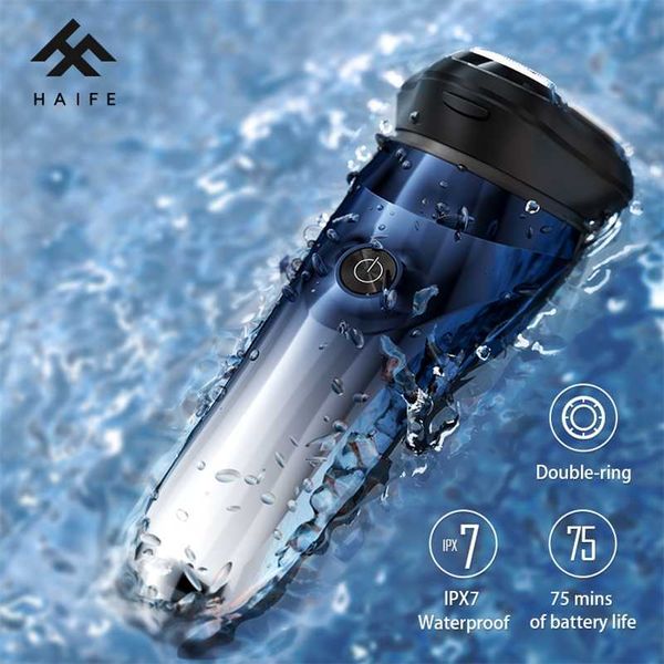 

electric shaver 3d floating razor rechargeable shaving machine wet-dry dual use waterproof fast charging for men beard trimmer 220112