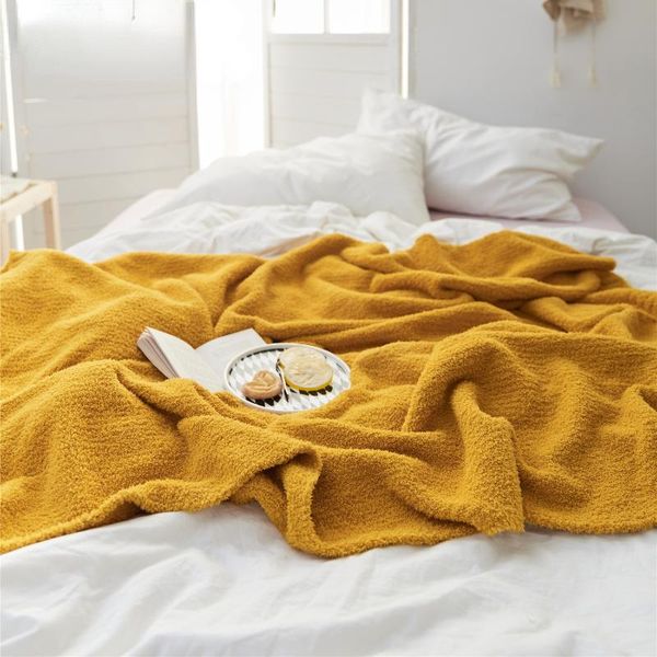 

blankets brand super soft warm cozy breathable gray beige autumn decor knitted bedspread luxury sofa bed throw blanket