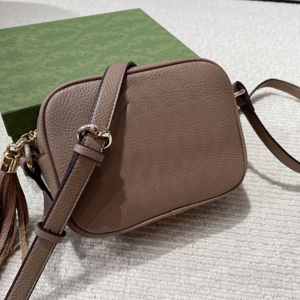 

fashion tassel flap camera bag genuine leather crossbody handbags women zipper wallet retro shoulder back package