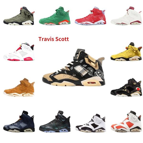 

men shoes jumpman 6 trainer sneakers aj hare 6s nfrared reflective running man runner air outdoor sport hommes chaussures baskets basketball, Black