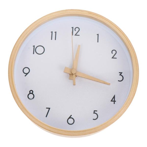 

wall clocks 1pc 8-inch decorative round clock home ornament for