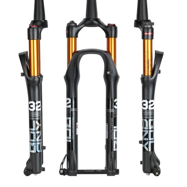 

bike forks bucket shaft fork magnesium aluminum air gas absorber 100mm 27.5/29inch mtb mountain bicycle part