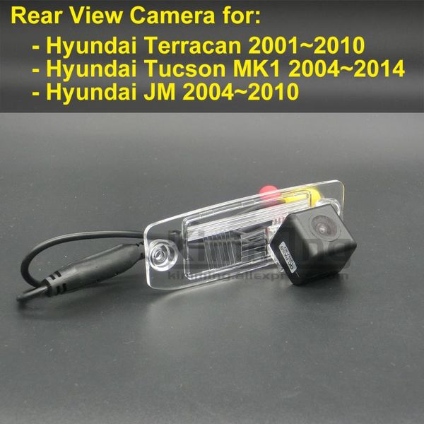 

car rear view cameras& parking sensors camera for terracan tucson 1 jm 2001~2014 wired wireless ccd backup reversing hd rca