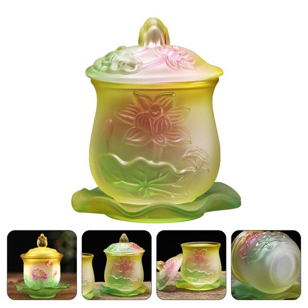 

mugs 1pc creative offering glass bowl practical temple cup water