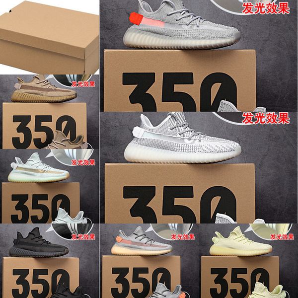 

static 2021 new fashion boost shoes 350 v2 sneakers women men 35-45 runningKT20, Package box