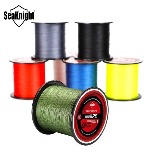 

braid line 4 strands 300m pe braided fishing 8-80lb multifilament smooth for carp -40