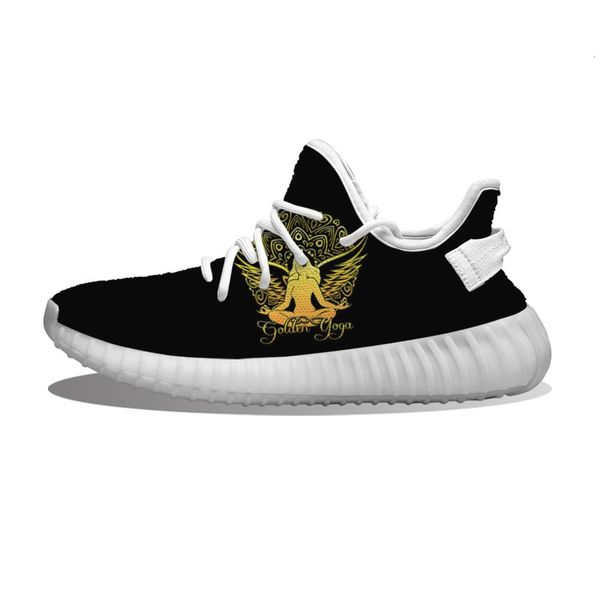 

diypersonalized customizationdiy custom golden mandala yoga running sho mh printed mens womens trainers outdoor sports sneakers