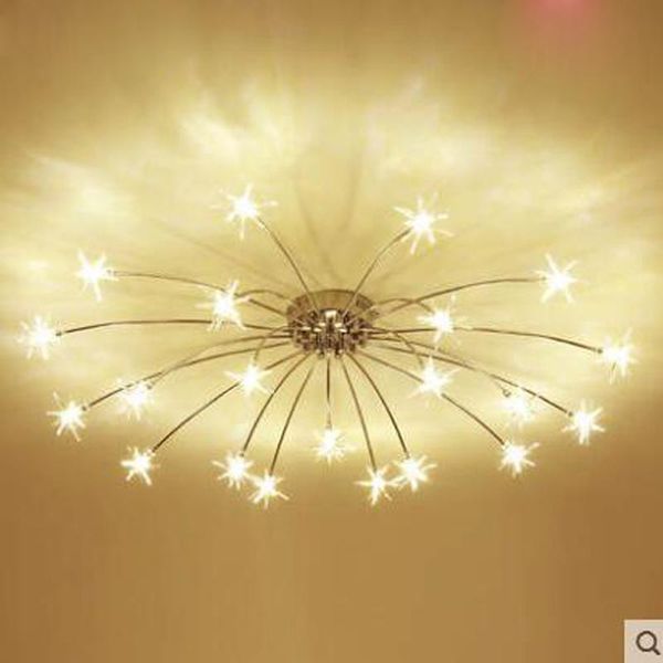 

ceiling lights modern minimalist led living room lamp atmosphere warm children's bedroom personality creative star light