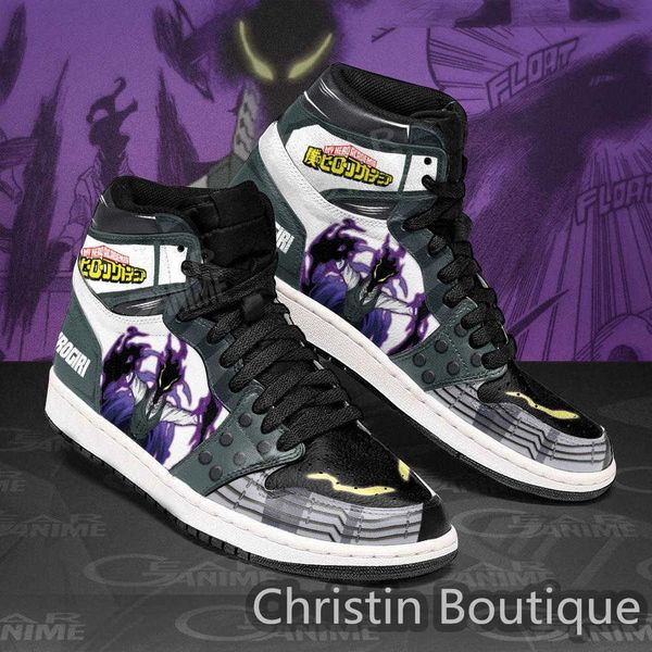 

summer fashion 2021 casual kurogiri sneakers my hero academia anime shoes