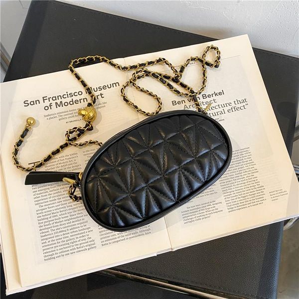 

evening bags luxury designer handbag fashion pu leather sewing thread mini summer chain shoulder messenger bag purses and handbags