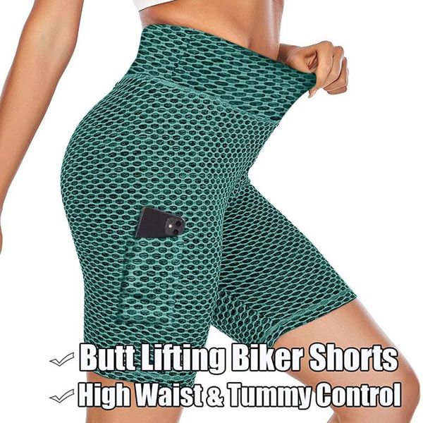 

yoga outfit 2021 women gym leggings shorts breathable women's short sports fitness solid color thin skinny d3