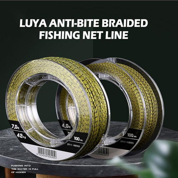 

braid line nylon super strong fishing 100mpe fiber monofilament accessories braided