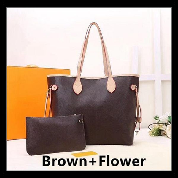 

1-10 lvlouisvitton shopping bag+wallet women handbag leather shoulder bags 2 pce sets ladies messenger bags tote bags, Red;black