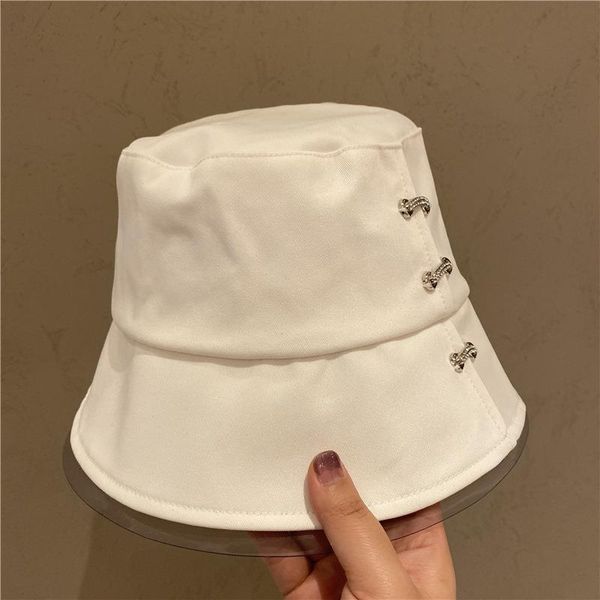 

cotton bucket hats women summer sunscreen panama hat men sunbonnet fedoras outdoor fisherman beach cap wide brim, Blue;gray