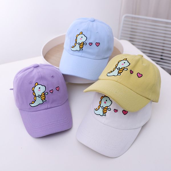 

hat love little dinosaur children's baseball cap korean version trendy cute baby spring and summer sun, Blue;gray
