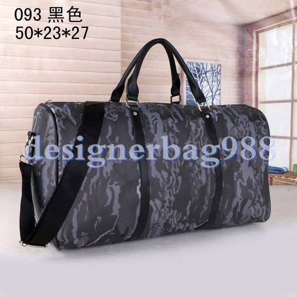 

093#women/men duffel bags handbags famous brand shoulder bagss travel wallets fashion handbag diagonal boston gradient bag t80