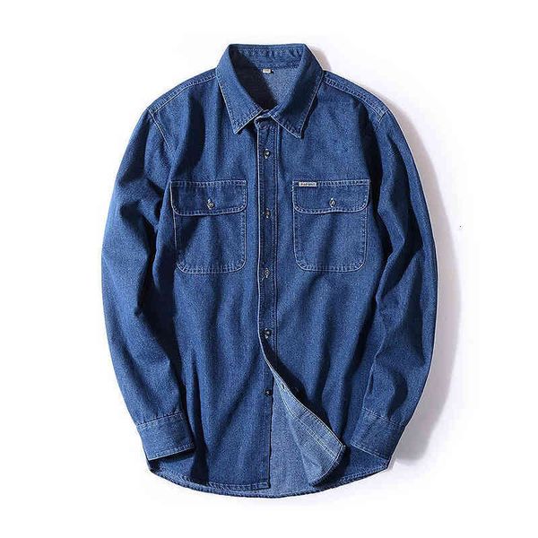 

shirts arrival brand clothing denim shirt casual shirts full turn-down collar open stitch solid men chemise homme, White;black