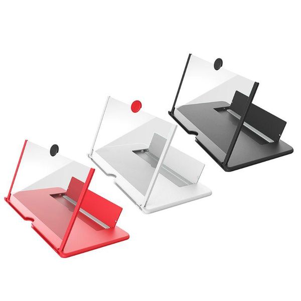 

pull type cell phone 3d hd large screen magnifier deskholder mounts & holders