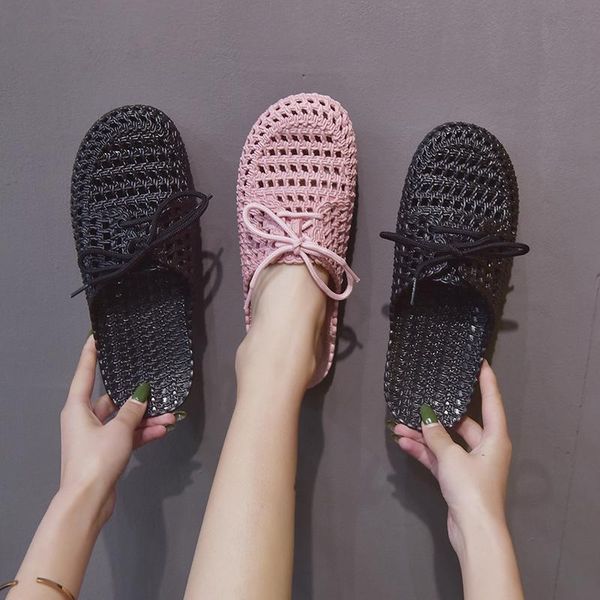 

slippers women casual summer flat flip flops female breathable sandals outside shoes girls comfortable woman footwear, Black