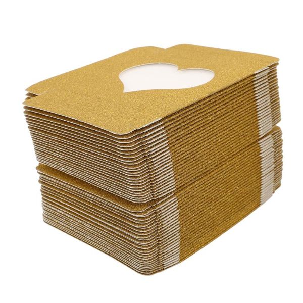 

50pcs empty fake eyelash organizer case glitter storage box false eyelashes