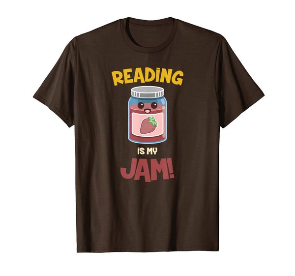 

reading is my jam shirt peanut butter and jelly, White;black