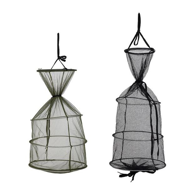 

fishing accessories 1pc net care creel tackle soft rubber landing cast network cage for fish tools