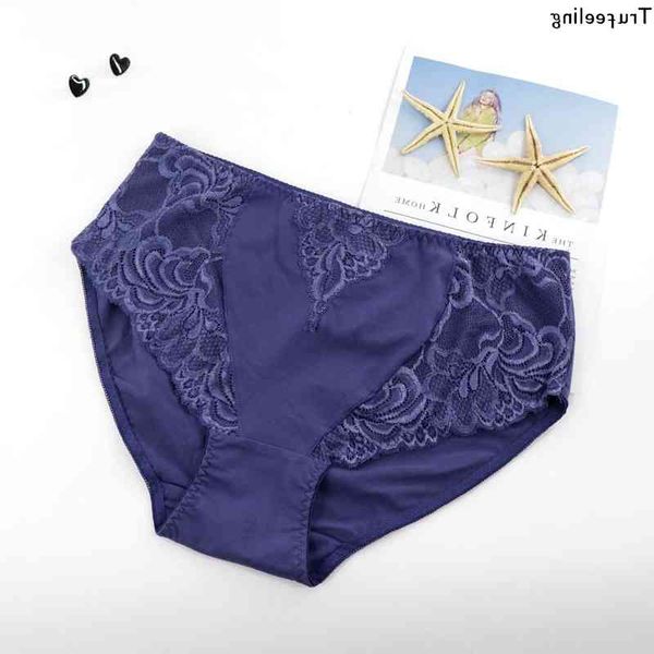 

trufeeling 2021 75kg 85kg 95kg 105kg weight women plus size panties 3xl 4xl 5xl femme lingeries solid color intimates underwear, Black;pink