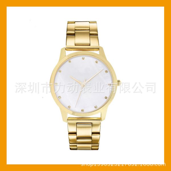 

original fashion ultra thin quartz waterproof women's watch high grade clock, Slivery;brown