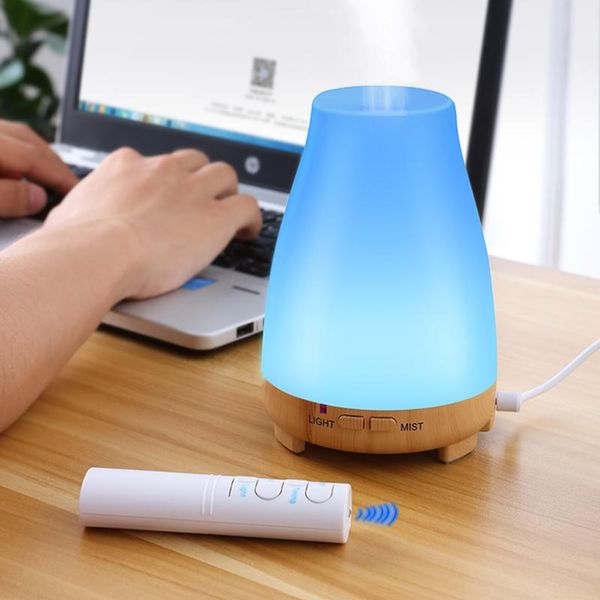 

200ml remote control electric aroma diffuser air humidifier essential oil lamp aromatherapy mist maker humidifiers