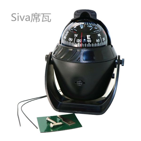 

marine navigation guide ball compass with magnetic declination adjustment outdoor gadgets