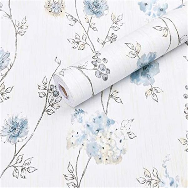 

wallpapers decor floral paper peel and stick flowers leaves pvc self adhesive wallpaper removable for kids room wall papers home
