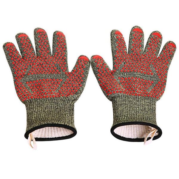 

disposable gloves work cut resistant waterproof 500Â°c high temperature for kitchen gardening outdoor bbq