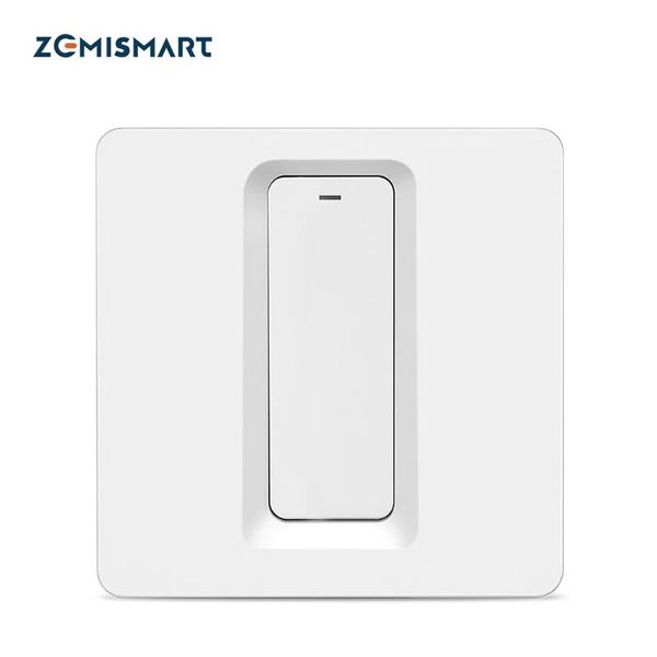 

smart home control zemismart tuya zigbee light push switch no neutral life timer breaker alexa google voice