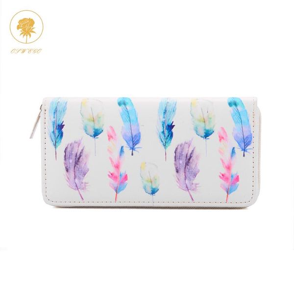

wallets oswego women clutch wallet pu leather fruit cartoon pattern long female purse lady purses phone pocket card holder 2021, Red;black