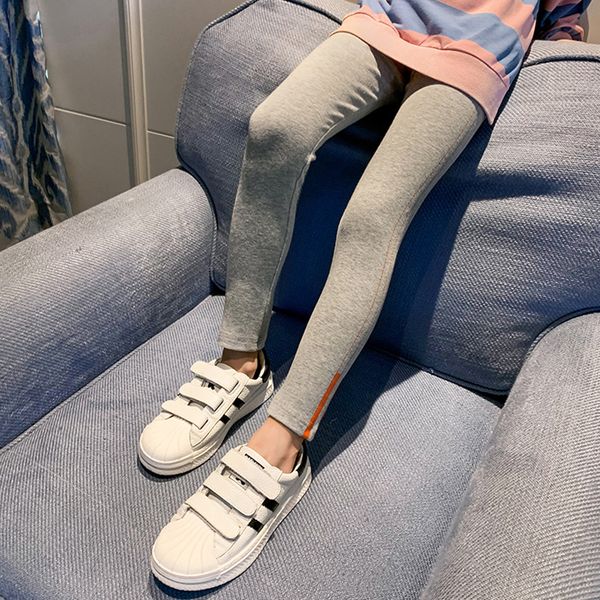 

girls leggings patchwork girls childrens silm pants casual style pants kids spring kids clothes girls 6 8 10 12 14, Blue