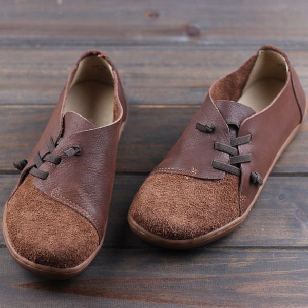 

dress shoes (35-42) women's shoes imter plus size plaintoe slippage in genuine leather ladies women's flat b07g, Black