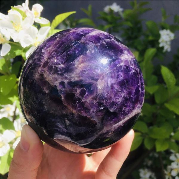 

decorative objects & figurines natural dream amethyst quartz crystals sphere ball healing